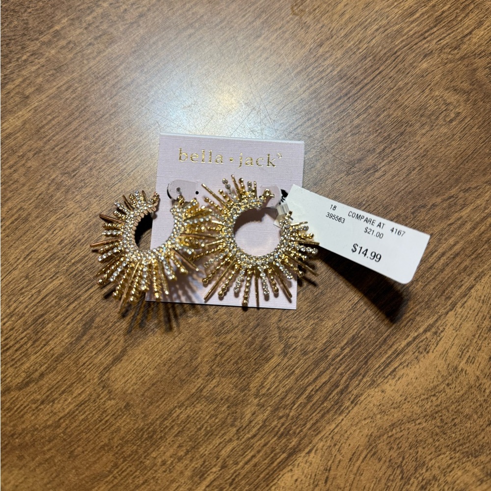 Bella Jack Gold Hoop Earrings